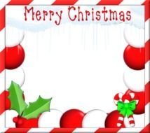 Free Christmas Clip Art Borders Frames N24