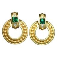 Givenchy Door Knocker Earrings