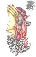 Smoke Tattoo Drawing