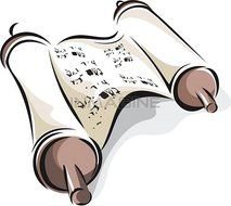 Torah Scroll Clip Art Free