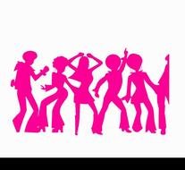People Dancing Clip Art N23