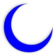 Crescent Moon Clip Art N48