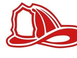 Cartoon Fire Helmet