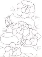 Flower Tattoo Drawing Designs N2