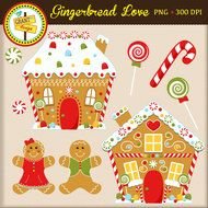 Gingerbread House card drawing