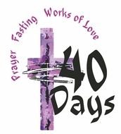 Jesus 40 Days clipart