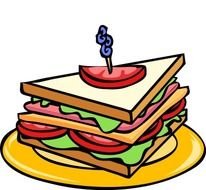 Sandwich Clip Art N84
