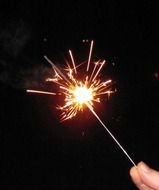 This Is A New Years Eve Sparkler