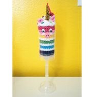 Rainbow Unicorn Cake Pops