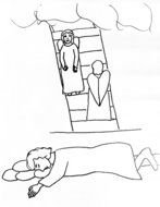Jacobs Ladder Coloring Page N4