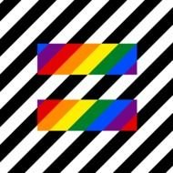 Rainbow Equal Sign