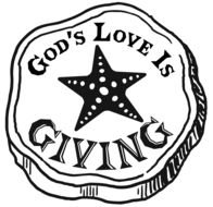 God's Love Is Giving like the inscription in the picture