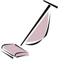 Cartoon Vacuum Cleaner clipart