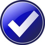 Check Mark Button Clip Art N2