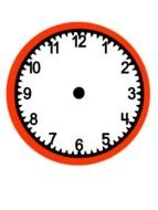 Clip art of Time clock