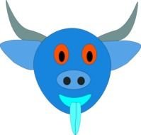 Bull Head Clip Art N31