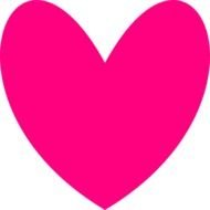 Pink Heart Clip Art N99