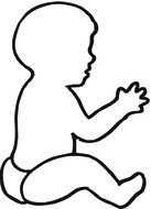 Baby Clapping ndash drawing