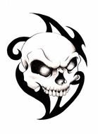 Tribal Skull N2
