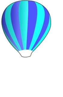 Hot Air Balloon Clip Art N163