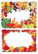 Fruit Border Clip Art N12