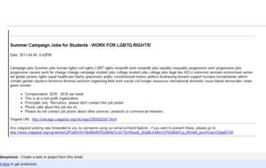 Craigslist Jobs