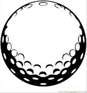 Golf Ball Clip Art N73