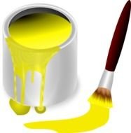 Yellow Paint Clip Art N3
