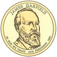 James Garfield Dollar Coin Value