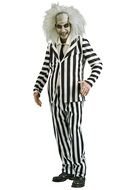 a man in a Beetlejuice costume