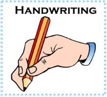 Good Handwriting Clip Art