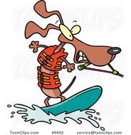 Cartoon Wiener Dog N6
