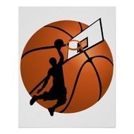 Basketball Players Slam Dunk N4