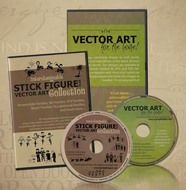 vector art cd drawing