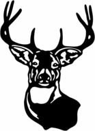 Deer Head Hunting Clip Art N4