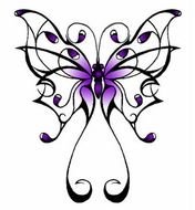 Butterfly Tattoo Designs N17