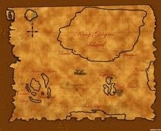 Pirate Treasure Map N9