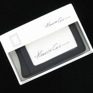 Details About KENNETH COLE NY MENS LEATHER ID MONEY CLIP WALLET $30