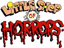 Colorful "Little Shop of Horrors" clipart