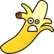 Sad Banana By Qubodup drawing
