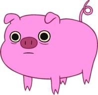 Adventure Time Pig clipart