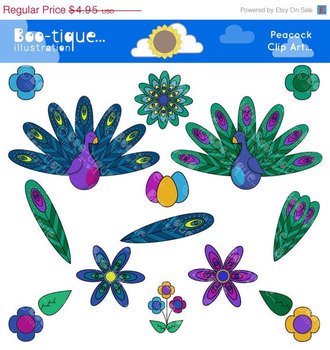 Peacock Feather Clip Art N50