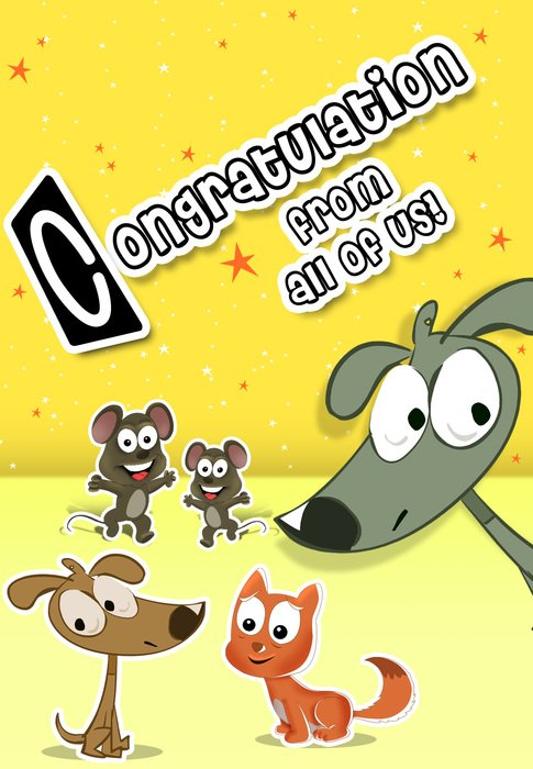 cartoon picturecartoon picture with animals