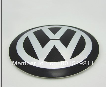 VW Logo Font B Wheel Center Cap Hub Cover Fontjpg