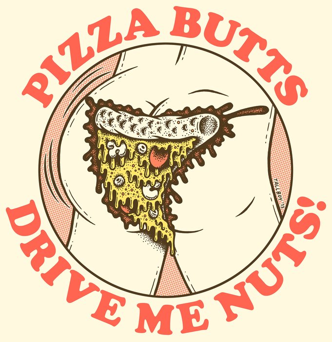 Pizza Art Interview With Tall Boy Drawing