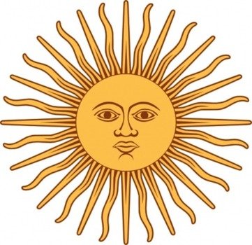 Argentina Flag Sun N8