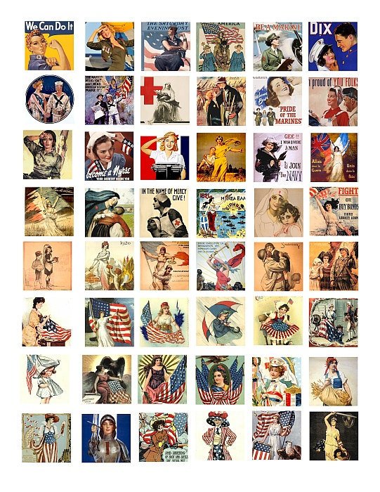 Military Women Clip Art N3