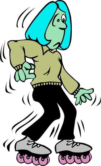 Roller Skate Clip Art N101