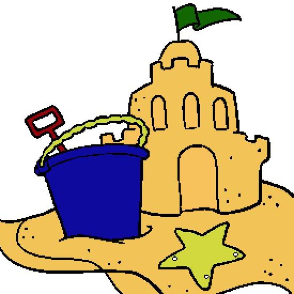 Sand Castle Drawing
