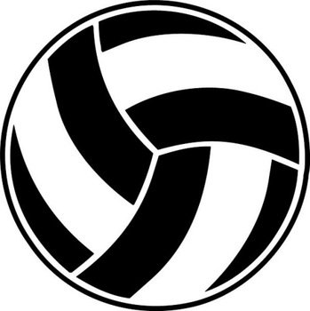 Volleyball Car Decals